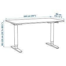 Ikea BEKANT | 160*80 - afbeelding 5