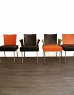 4x Montis Gijs Papavoine model Calvi Postmodernisme design, Huis en Inrichting, Stoelen, Gebruikt, -, -, Ophalen of Verzenden