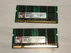 2x Kingston 2GB geheugen - Goedkoop!, Gebruikt, Ophalen of Verzenden, DDR2, Desktop