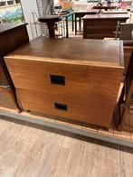 Pastoe Cees Braakman ladekast, Japanse serie, Ophalen, Gebruikt, Teakhout, 50 tot 100 cm