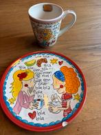 Blond Amsterdam Kop en Bord - Beschadigd, Ophalen, Gebruikt, Blond Amsterdam, Kop(pen) en/of Schotel(s)