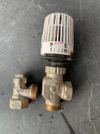 Thermostatisch radiator ventiel Heimeier met voetventiel, Doe-het-zelf en Verbouw, Minder dan 30 cm, Minder dan 60 cm, Zo goed als nieuw