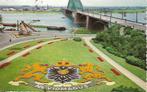 Nijmegen- -Waalbrug met Bloementapijt., Gelopen, Gelderland, 1960 tot 1980, Verzenden