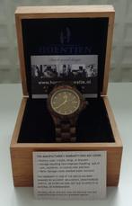 Dutch design Wooden Watch , mooie complete set, Ophalen of Verzenden, Zo goed als nieuw, Polshorloge, Overige merken