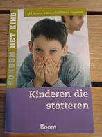 Kinderen die stotteren ISBN 978 90 8506 389 6, Ophalen of Verzenden, Alpha, Zo goed als nieuw, HBO