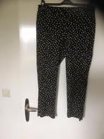 STUDIO ANNELOES TRAFELSTOF BROEK MAAT L (40/42), Ophalen of Verzenden, Zo goed als nieuw, Maat 38/40 (M), Zwart