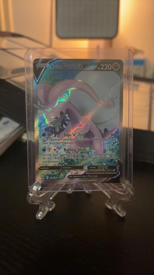 Goodra V 187/196 MINT, Hobby en Vrije tijd, Verzamelkaartspellen | Pokémon, Zo goed als nieuw, Losse kaart, Foil, Verzenden