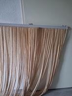 Houten kralengordijn insecten, Beige, Bohemian, Zo goed als nieuw, 150 tot 200 cm