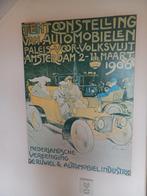 Poster van auto tentoonstelling, Ophalen of Verzenden, Zo goed als nieuw