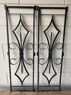 Antieke sierrooster set 2 deurrooster ornament 94,5 x 28, Ophalen, Gebruikt