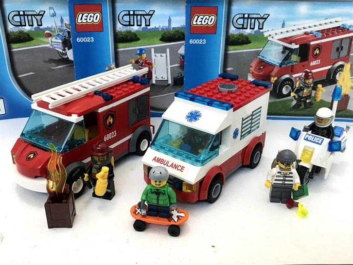 Lego City 60023 Hulpdiensten Startset, Kinderen en Baby's, Speelgoed | Duplo en Lego, Gebruikt, Lego, Complete set, Ophalen of Verzenden
