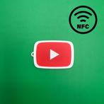 Youtube sleutelhanger met NFC, Social media, content, video, Ophalen of Verzenden, Nieuw, Overige typen