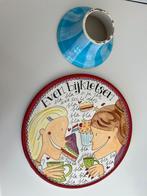 Blond Amsterdam taartplateau, Huis en Inrichting, Keuken | Servies, Gebruikt, Blond Amsterdam, Overige typen, Ophalen of Verzenden