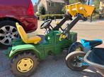 Kinder Traptractor met Voorlader, Ophalen, Gebruikt, Trapvoertuig