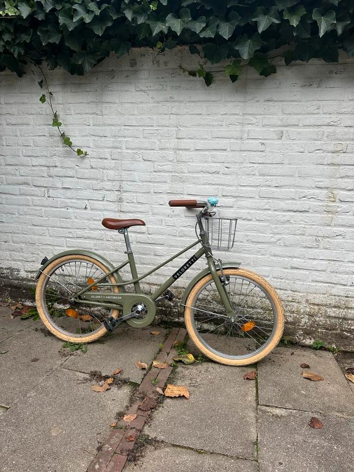 Veloretti Junior – Moss groen – 20″, Fietsen en Brommers, Fietsen | Kinderfietsjes, Gebruikt, 20 inch of meer, Ophalen