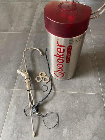Quooker combi 3.0 - 7 liter vat met quooker kraan RVS beschikbaar voor biedingen