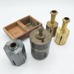 Partijtje equerres, landmeetgereedschappen o.a. Arend, Ophalen of Verzenden