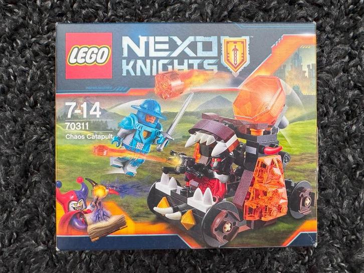 Lego Nexo Knights 70311 Chaos Catapult, Kinderen en Baby's, Speelgoed | Duplo en Lego, Zo goed als nieuw, Lego, Complete set, Ophalen of Verzenden