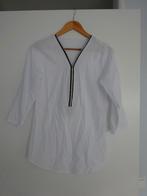 Witte blouse mt L, Ophalen of Verzenden, Zo goed als nieuw, Maat 38/40 (M), Wit