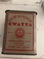 Oud Kwatta cacao blik, Ophalen of Verzenden, Gebruikt