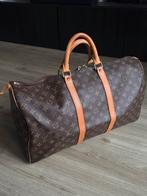 Vintage Louis Vuitton Keepall 50 - Origineel!, 40 tot 60 cm, Gebruikt, 20 tot 30 cm, Bruin