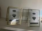 Home Accents Fotolijsten Set - Goud & Zilver, Ophalen of Verzenden, Nieuw, Metaal of Aluminium, Minder dan 50 cm