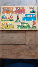 simplex toys puzzel insteekpuzzel, Ophalen, Gebruikt