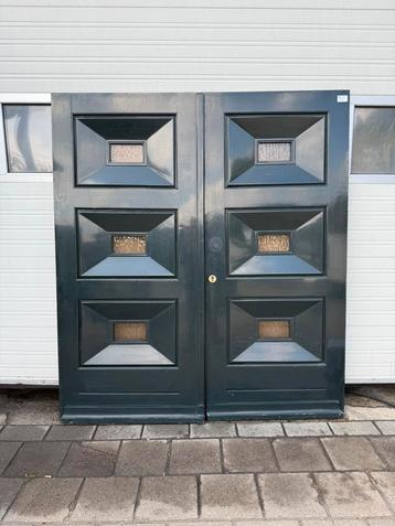 Dubbele eiken voordeur – Landelijke stijl beschikbaar voor biedingen