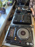 2x Pioneer CDJ-2000 Nexus + 1x DJM-900 in Flightcase, Muziek en Instrumenten, Ophalen, Zo goed als nieuw, Dj-set, Pioneer