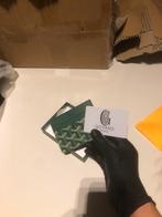 Goyard Kaarthouder Groen - Nieuw met Doos, Sieraden, Tassen en Uiterlijk, Tassen | Schoudertassen, Overige merken, Nieuw, Ophalen of Verzenden