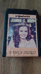 Jeannie c. Riley country hits 8track eight track, Gebruikt, 1 bandje, Ophalen of Verzenden, Origineel