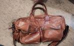 Cowboys bag, camel kleur leer, Minder dan 35 cm, Ophalen of Verzenden, Bruin, Zo goed als nieuw