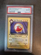 Dark Electrode 1st Edition Rocket PSA 8, Ophalen of Verzenden, Zo goed als nieuw, Losse kaart