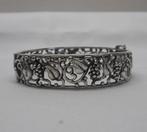 Zilveren Art Nouveau armband druiventrossen met blad nr.155, Sieraden, Tassen en Uiterlijk, Verzenden, Zilver, Armband