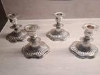 4 tafel kandelaren, Ophalen of Verzenden, Zilver