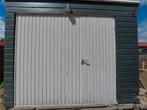 Te Koop gebruikte elektrische garage deur, Ophalen, Gebruikt, Garagedeur, Metaal