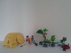 Playmobil kampeervakantie met tent 5435, Ophalen of Verzenden, Gebruikt, Complete set
