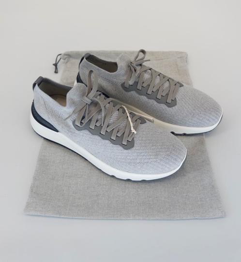 NIEUW! Brunello Cucinelli Knit Runners Grijs 44 €890, Kleding | Heren, Schoenen, Overige kleuren, Ophalen of Verzenden