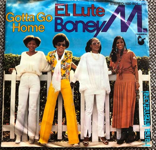 Vinyl Singeltje Boney M Gotta go Home, Cd's en Dvd's, Vinyl Singles, Zo goed als nieuw, Single, Pop, 7 inch, Ophalen of Verzenden