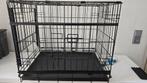Bench D41xB46xH50 kleine hond/pup met 2 schuifdeuren, Ophalen of Verzenden, Zo goed als nieuw