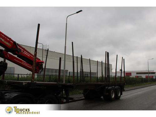 DIEBOLT 2 AXEL BPW wood (bj 1997), Auto's, Vrachtwagens, Bedrijf, Te koop, Aanhangers en Opleggers, Overige brandstoffen, Zwart