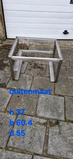 Rvs / horeca tafel / frame / bezorgen / stelling, Ophalen of Verzenden, Zo goed als nieuw, Rechthoekig, 50 tot 100 cm
