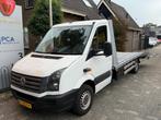 Volkswagen Crafter Autotransport Lier/Luchtvering/1350kg lad, Gebruikt, Met garantie (alle), Volkswagen, Wit