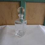 Karaf whisky fles met stop glas Engeland origineel vierkant, Antiek en Kunst, Antiek | Glas en Kristal, Ophalen of Verzenden