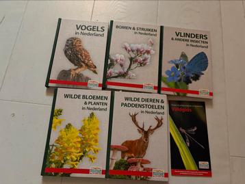 POSTCODELOTERIJ BOEKEN NATUUR VLINDERS etc 1 2 3 4 5 beschikbaar voor biedingen