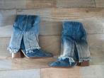 Cowboy boots denim blauw, Blauw, Lage of Enkellaarzen, Nieuw, Ophalen of Verzenden
