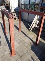 2 stalen bokken, Ophalen, Gebruikt