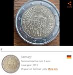2x 2 euromunt Duitsland 2015, Ophalen of Verzenden, Duitsland, 2 euro
