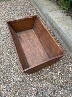 XXL hout houten mangelbak mangel bak houtbak plaids, Antiek en Kunst, Ophalen