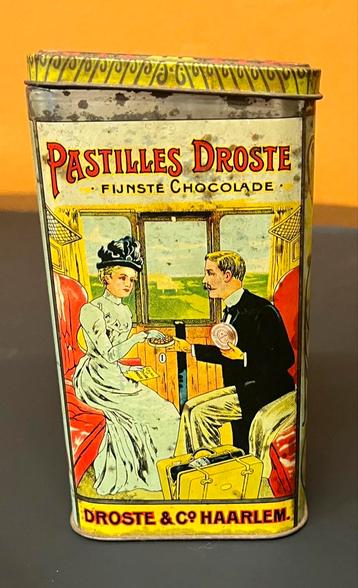 Vintage Droste Cacao Blik – Origineel Antiek beschikbaar voor biedingen